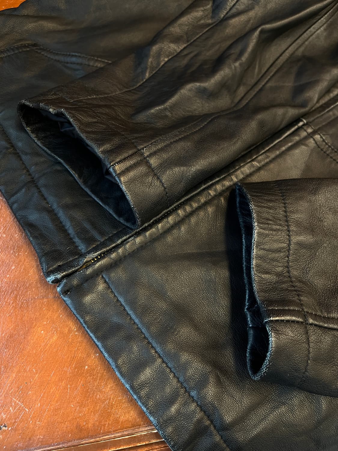 00‘s 올드갭 램스킨 후드 자켓  [ 95 ] 상품이미지7