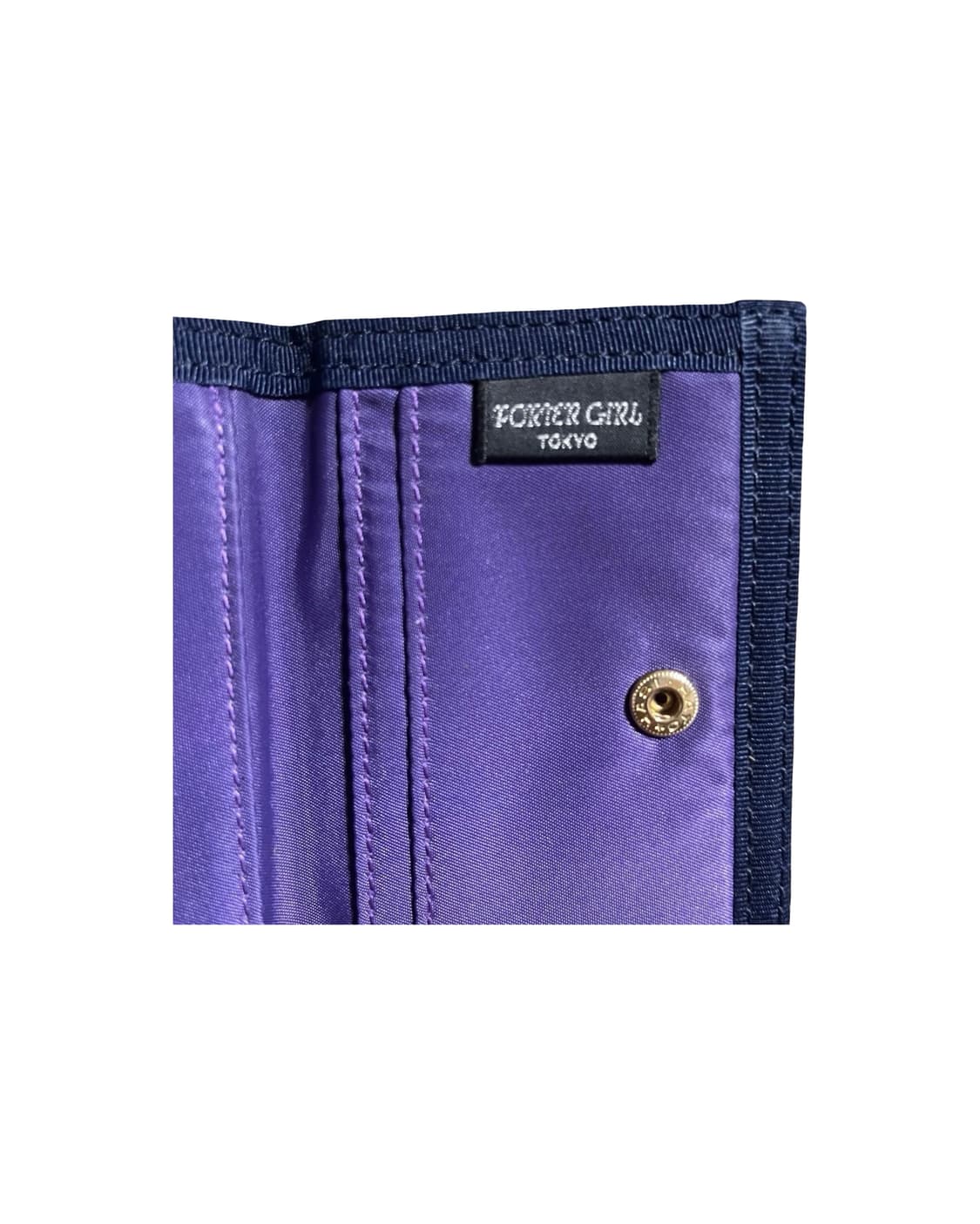 포터 도트 지갑 퍼플  상품이미지5