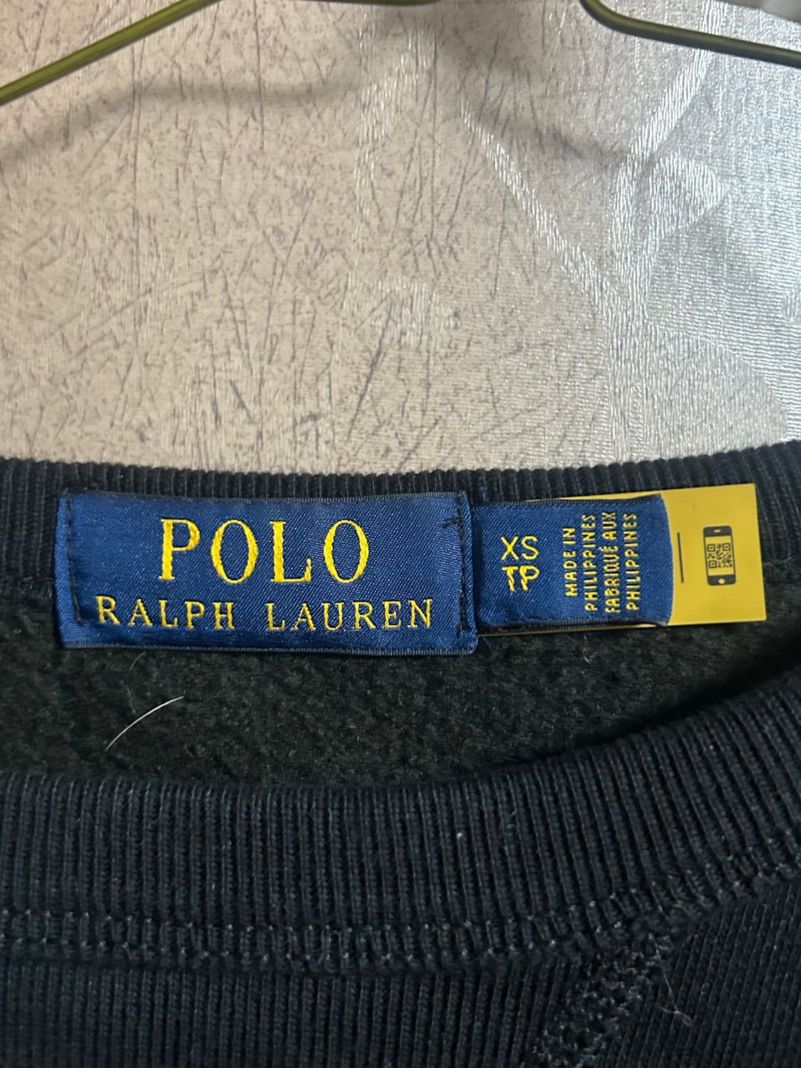 폴로 기모 스웻셔츠 XS 상품이미지3