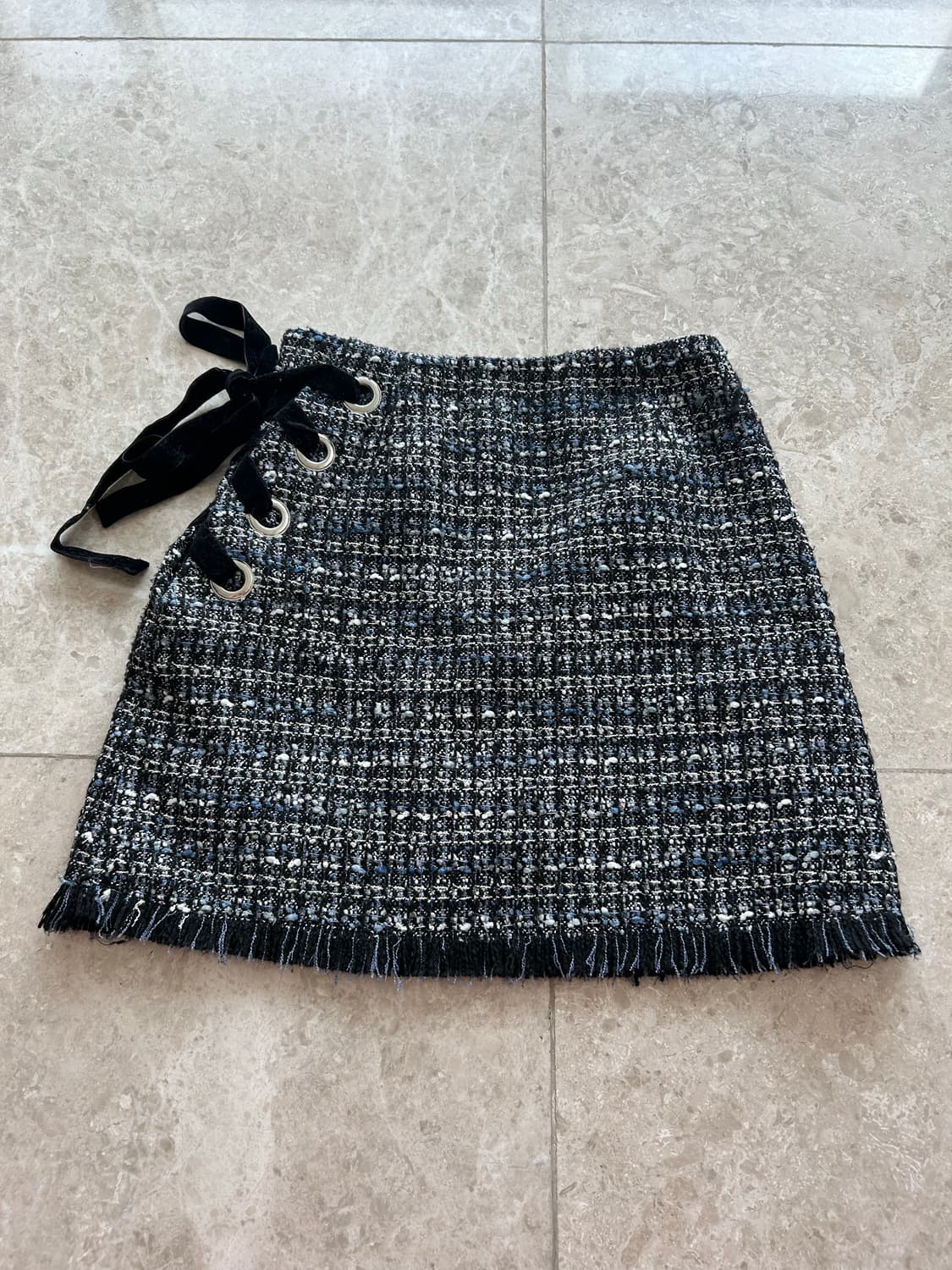일본 트위드 스커트 상품이미지1