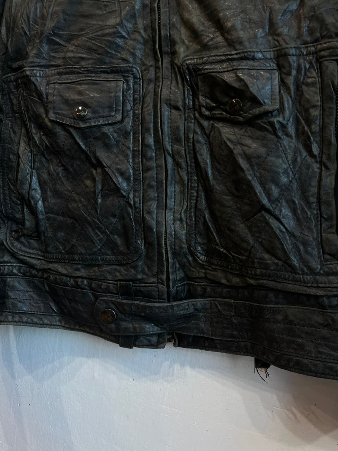 FACTOTUM 펙토텀 양가죽 레더 자켓 우먼즈 상품이미지4