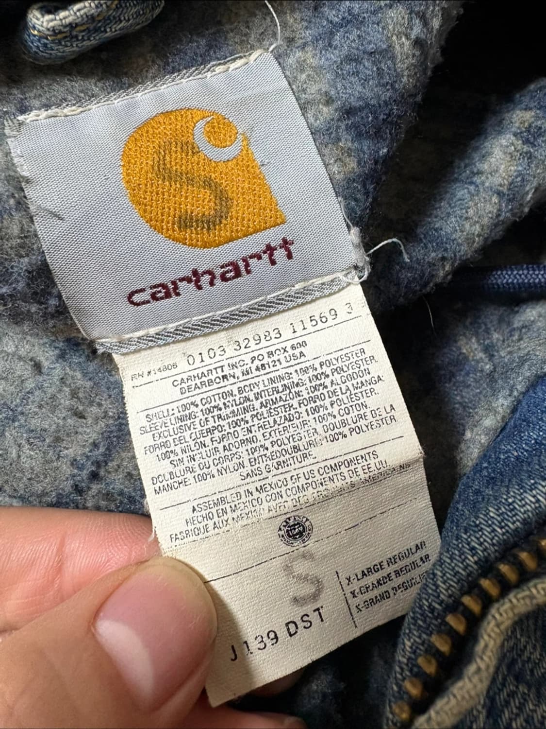 칼하트 J139 DST XL 상품이미지3