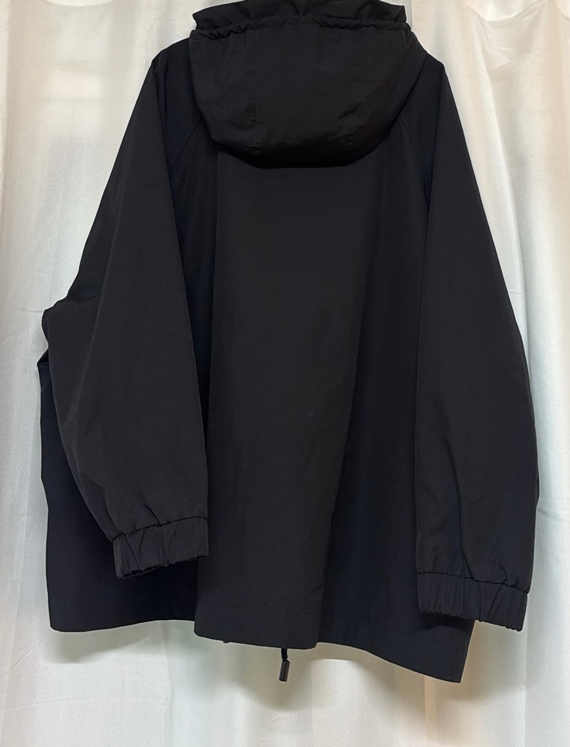 자라 블랙 후드 숏 야상 바람막이 자켓 L 상품이미지2