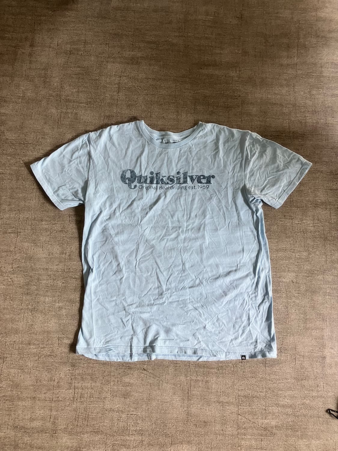 일본빈티지 Quiksilver 퀵실버 올드스쿨아메카지 반팔티셔츠 상품이미지1