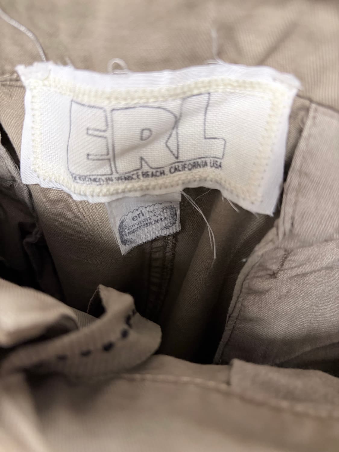 ERL 25fw 치노팬츠 타우페 XL사이즈  상품이미지3