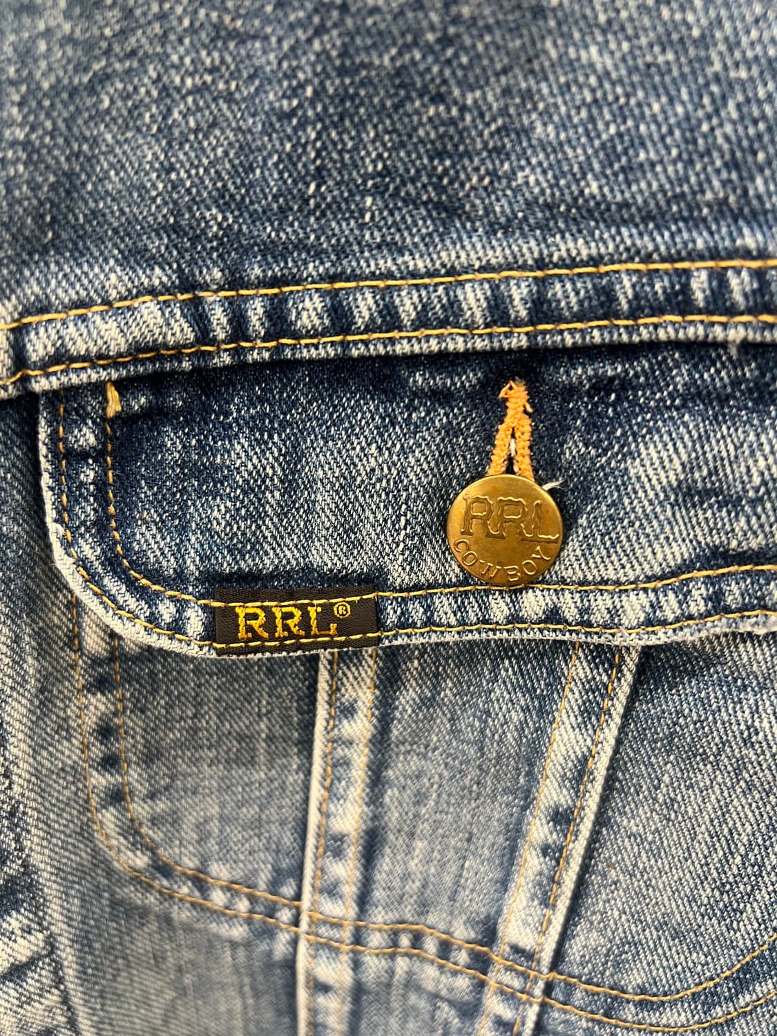 (M) RRL 더블알엘 lot271 데님자켓 상품이미지4