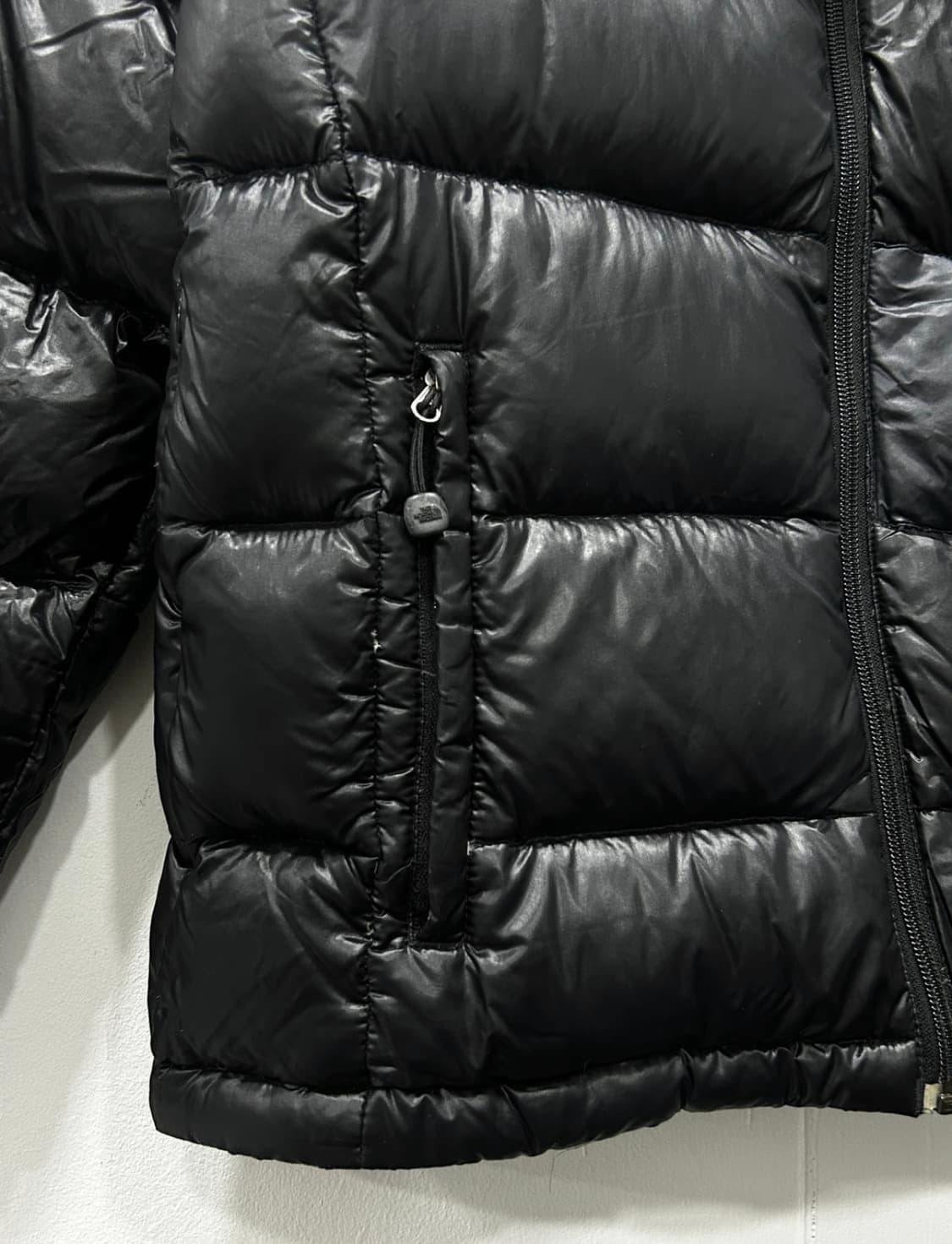 노스페이스 700 구스다운 패딩 여성 90 블랙 상품이미지4