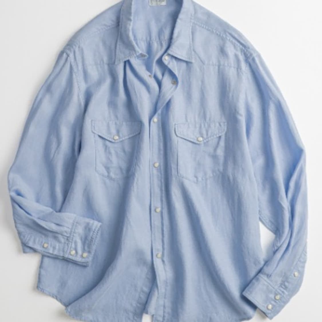 비헤비어 DYED CUPRO WESTERN SHIRTS 상품이미지1