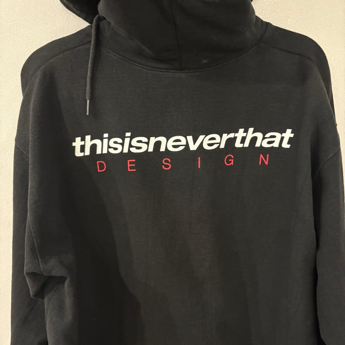 디스이즈네버댓 블랙 후드티 상품이미지7