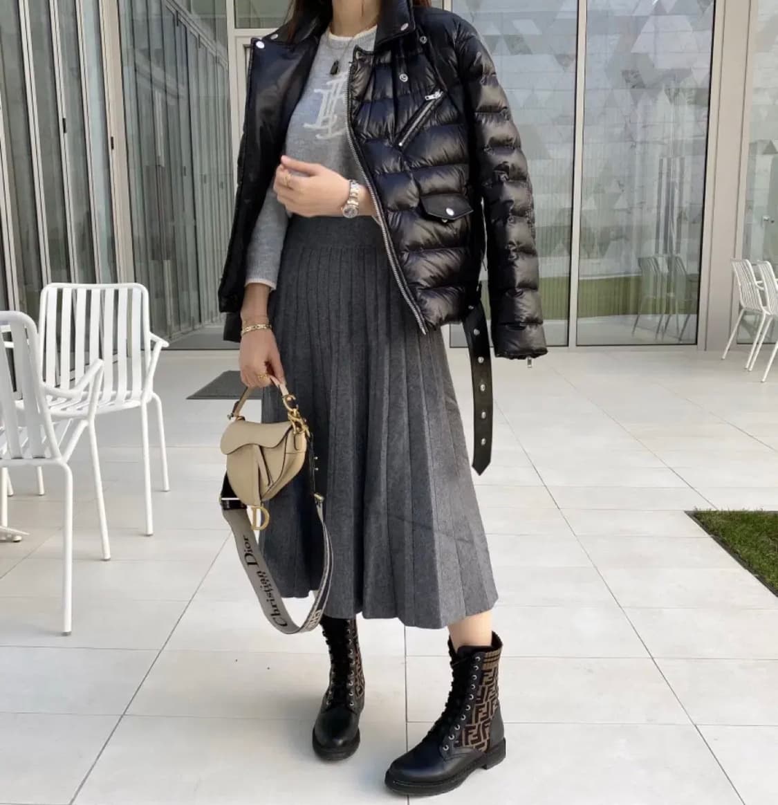 .S/ 폴로랄프로렌 벨티드 다운 바이커 패딩자켓 상품이미지2