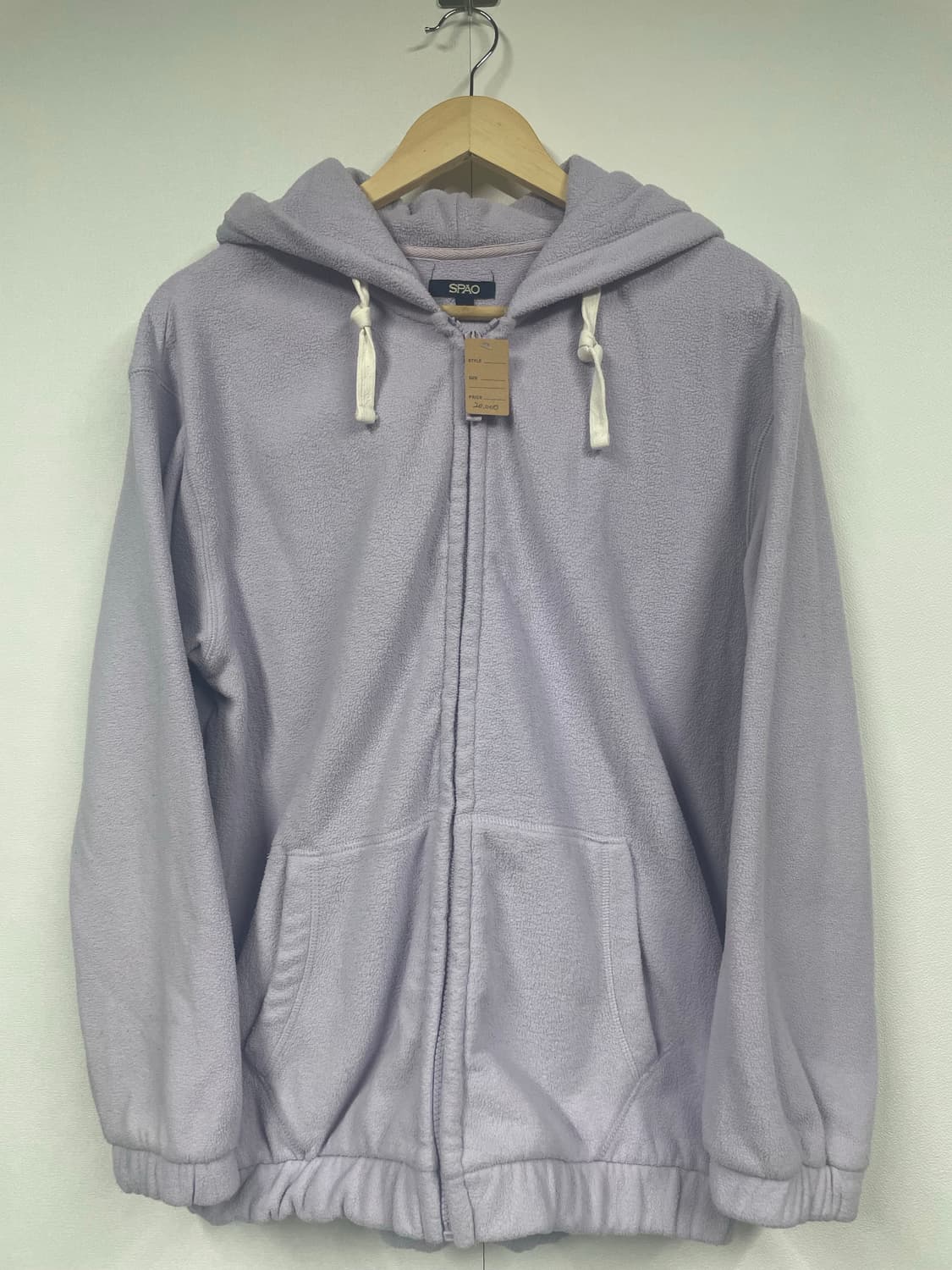 Spao 스파오 후드 집업 플리스자켓 상품이미지1