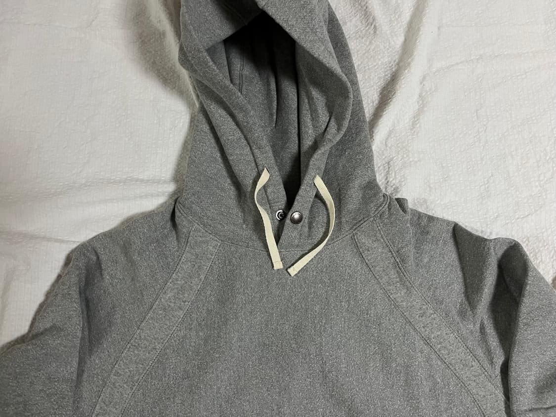 (M)엔지니어드가먼츠 스냅 후디 (그레이) 후드티 상품이미지4