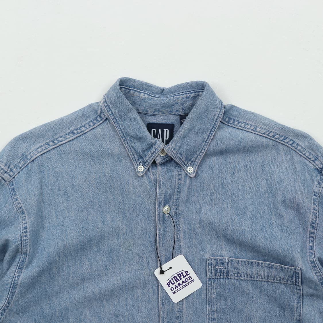 90s 올드 갭 데님셔츠 상품이미지2