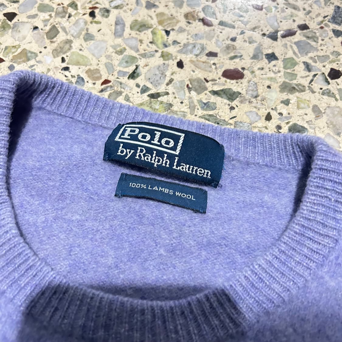 폴로 랄프로렌(POLO RalphLauren) 바이올렛 울 니트 상품이미지4