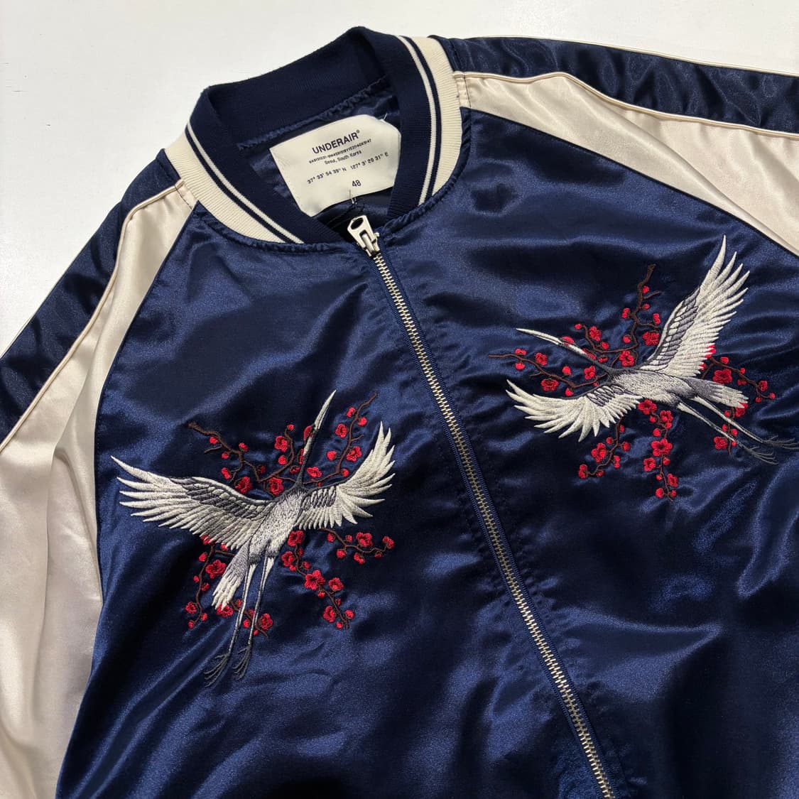 [48] UNDERAIR 언더에어 자수 스카쟌 자켓 D272 상품이미지3