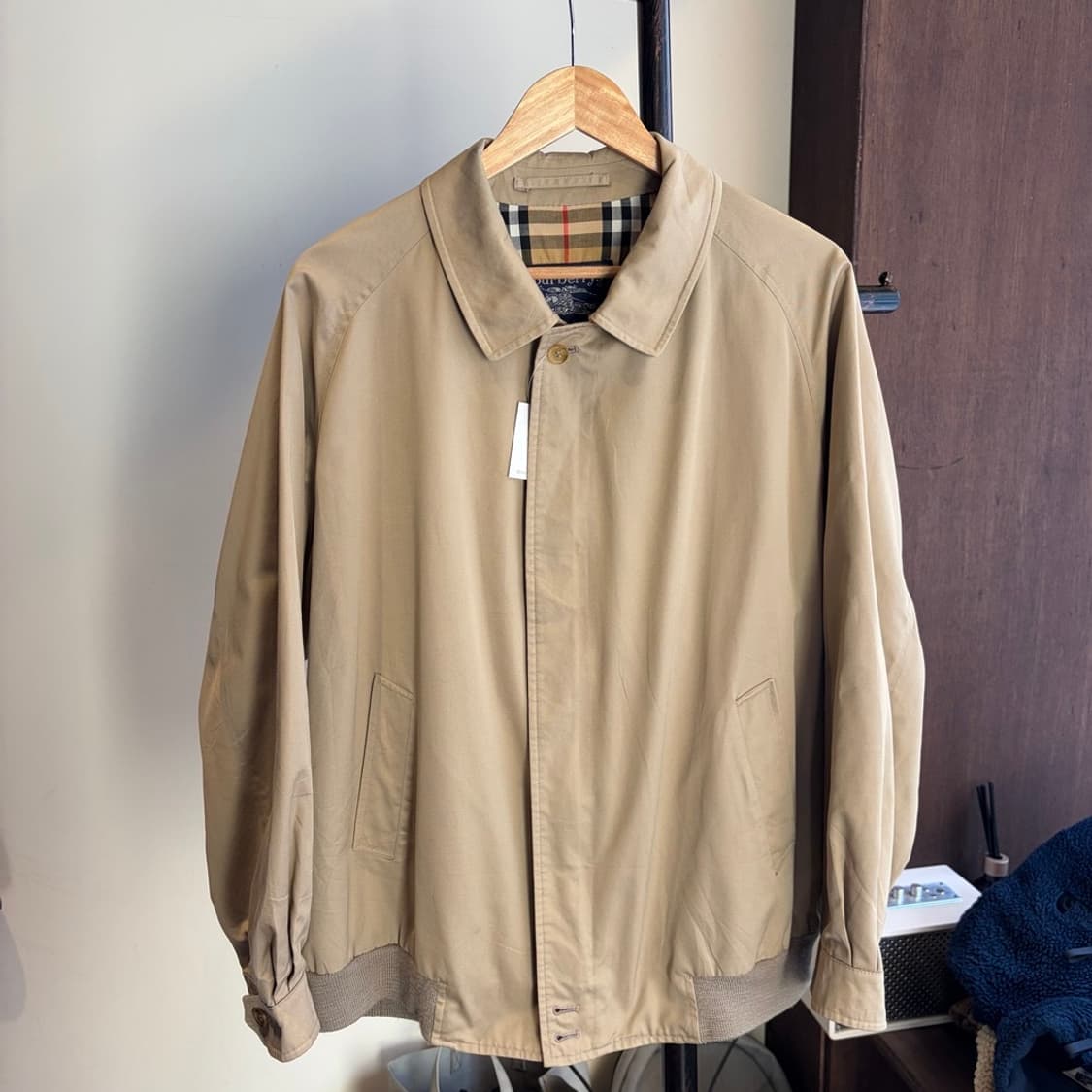 15527 - 버버리 베이지 블루종 자켓 상품이미지2