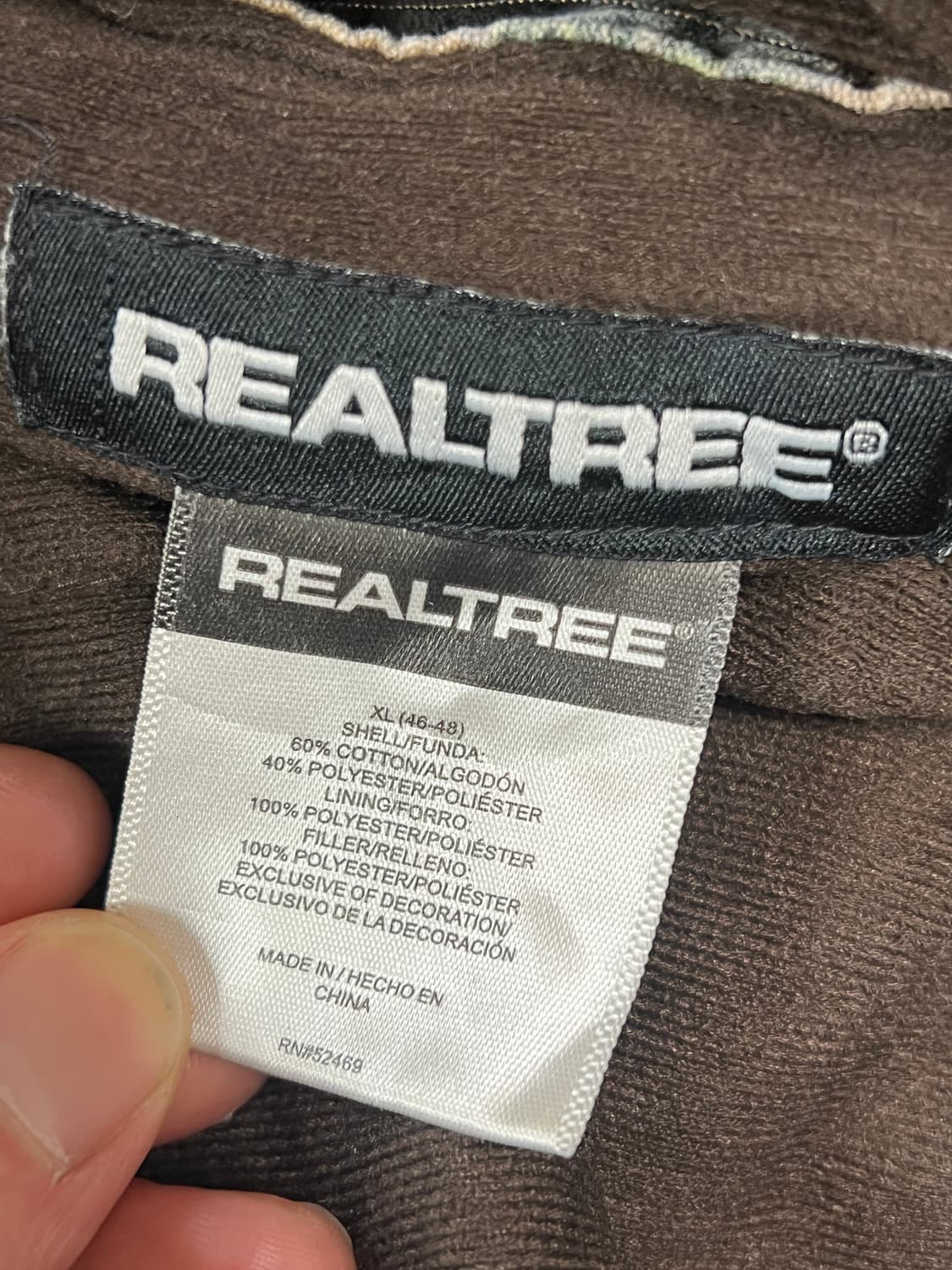 [XL] 리얼트리 트리 카모 후드 집업 상품이미지7