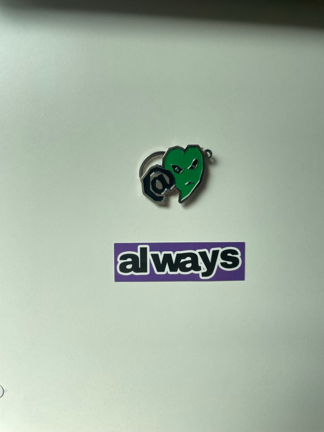 always do what you should do 하트 키링 상품이미지2