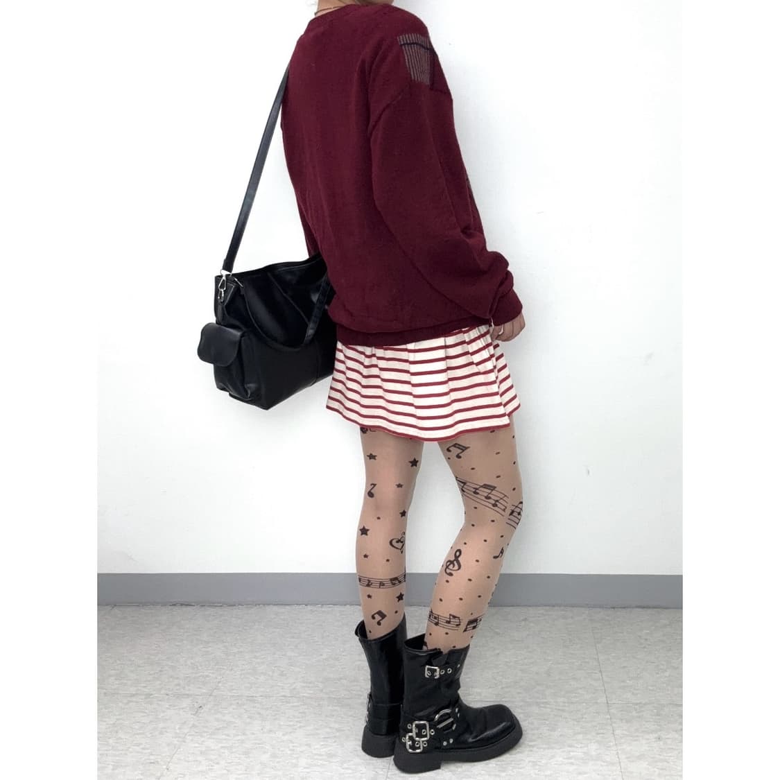 빈티지 울 캐시미어 니트 스웨터 상품이미지3