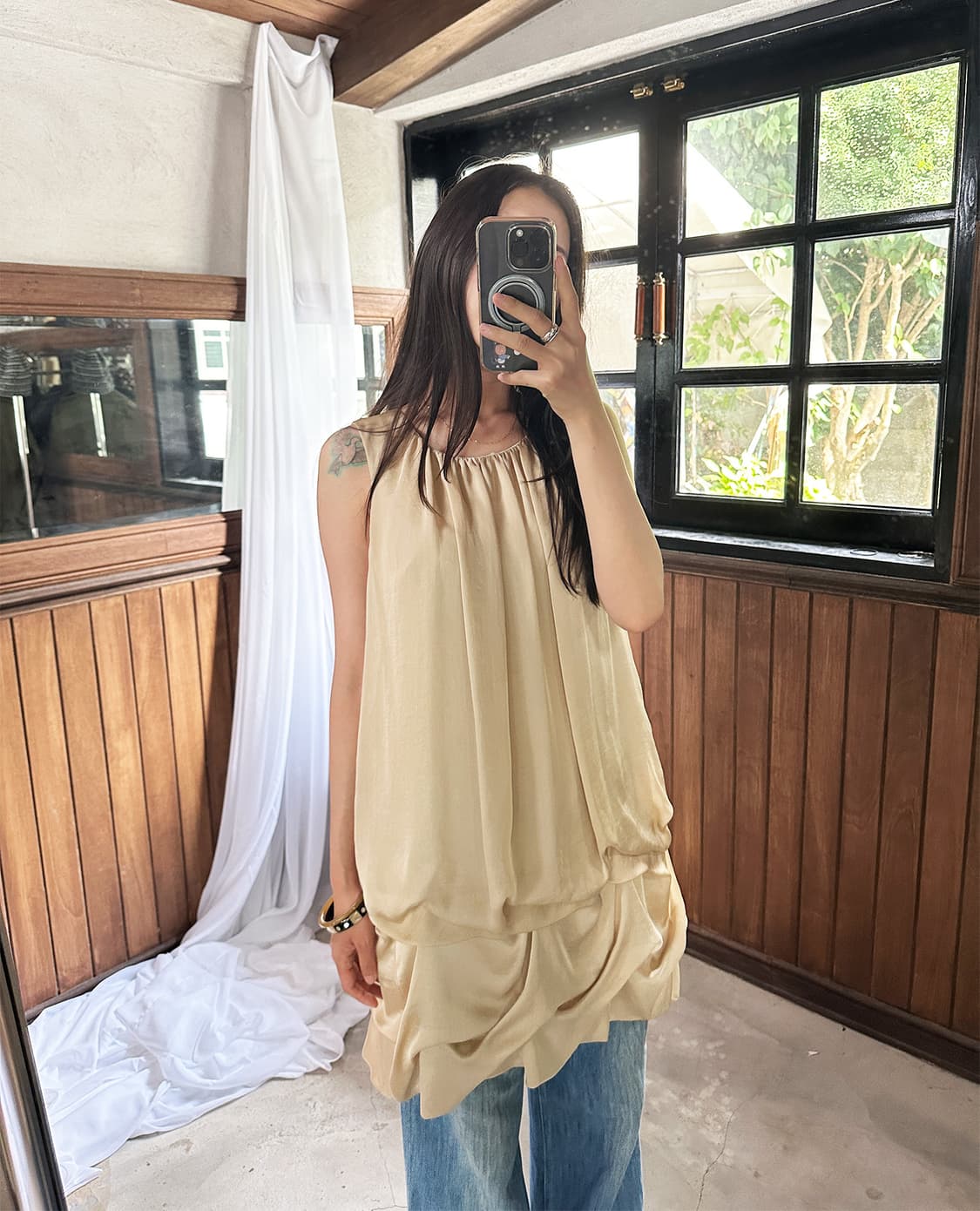 SHIPS draped dress 상품이미지1