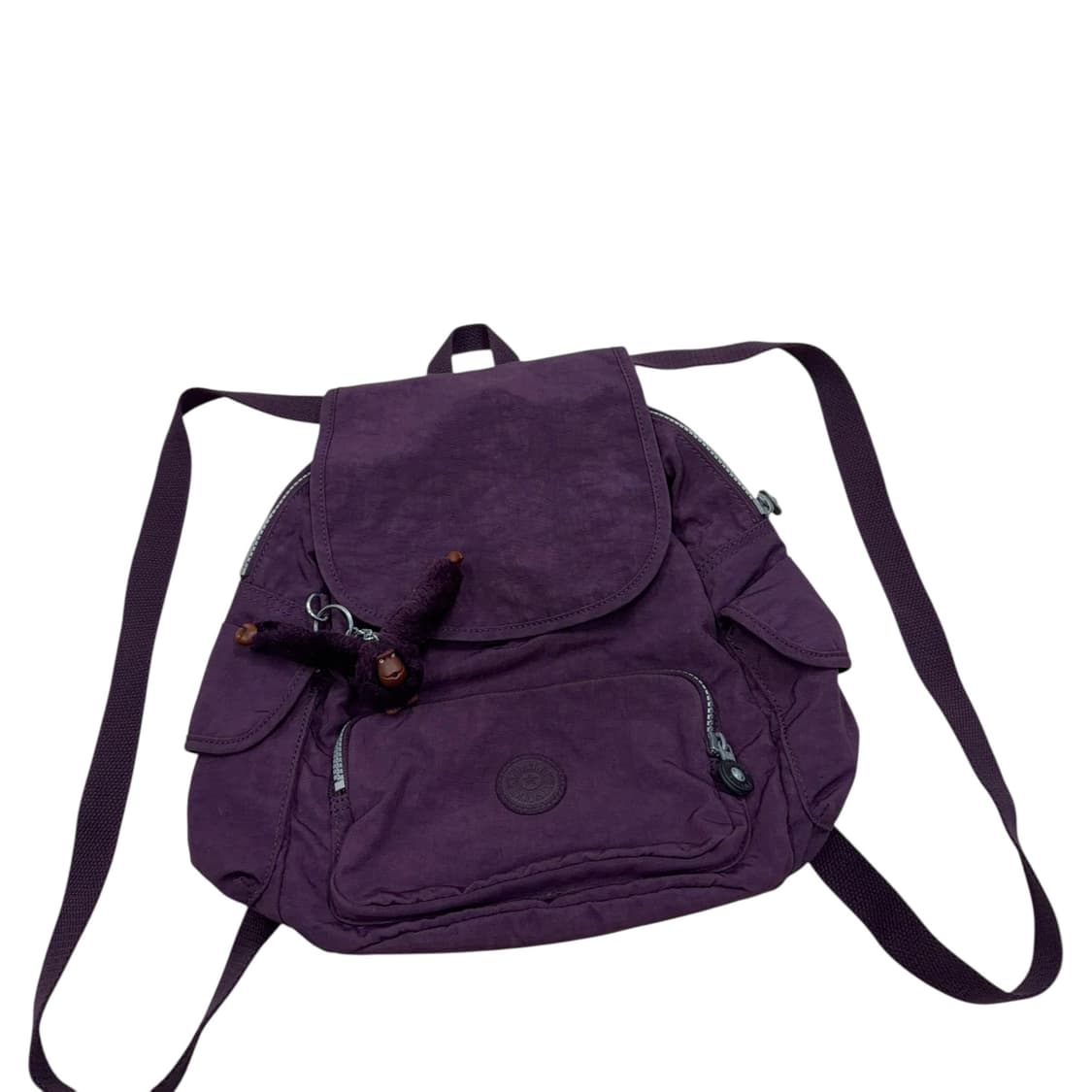 키플링 빈티지 고릴라 퍼플 보라 포켓 백팩 가방 상품이미지2