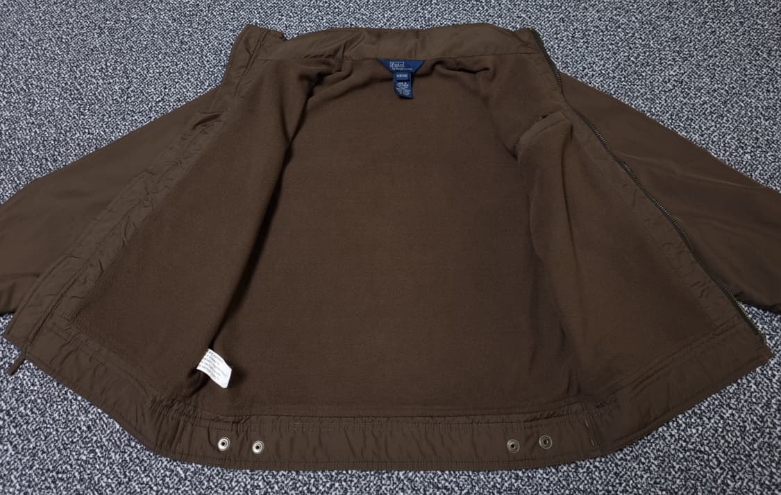 [무료배송][140-150]폴로 키즈 기모 바람막이 후드점퍼 상품이미지4