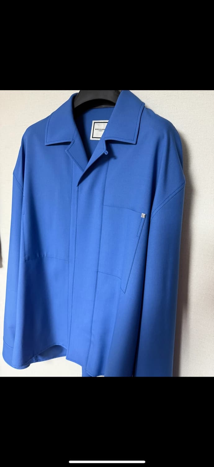 우영미 24ss 집업 셔츠 XL 상품이미지2