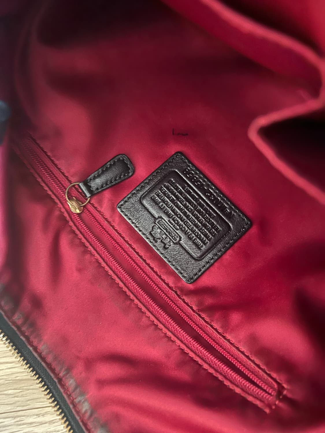 Coach 코치 가죽 가방 상품이미지4