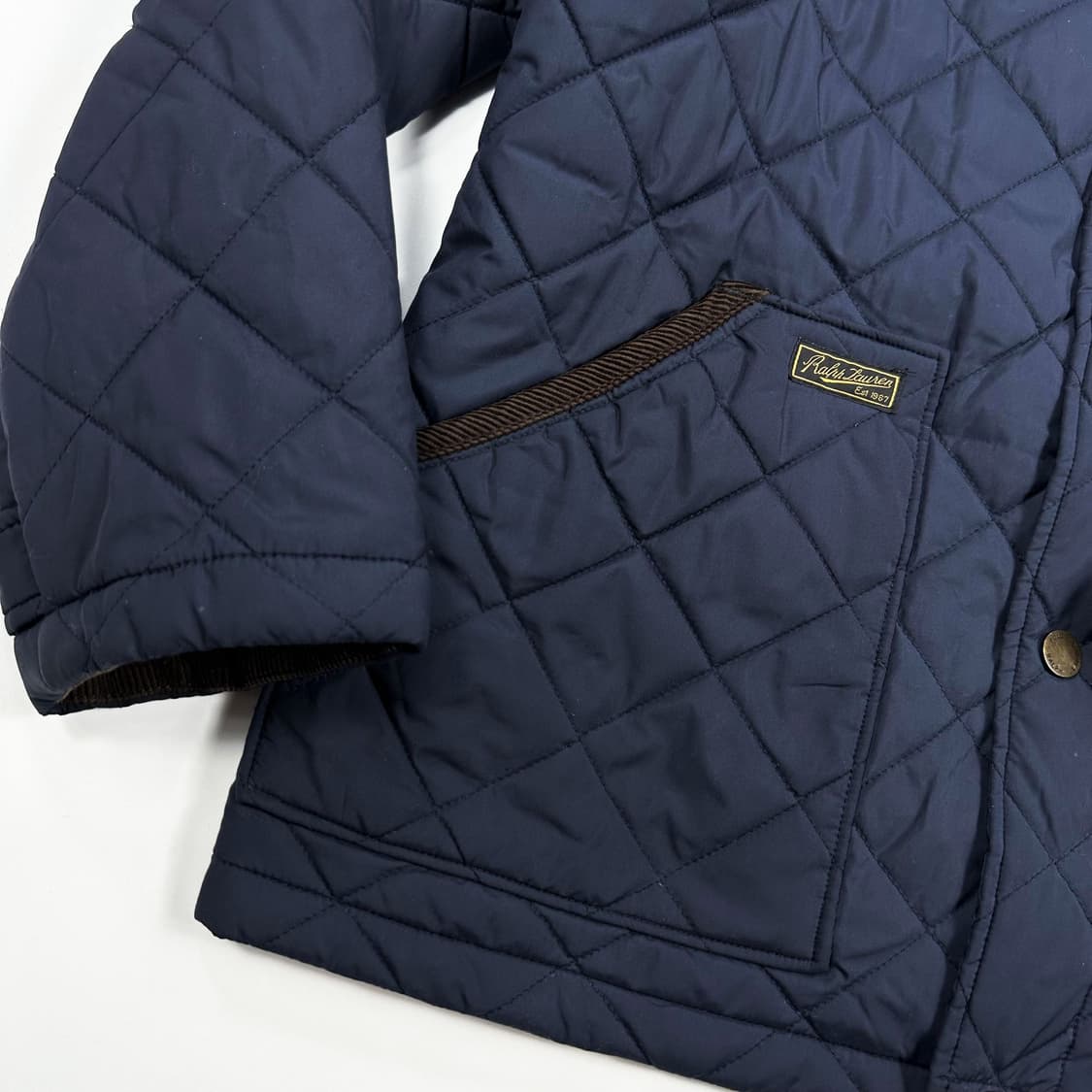 폴로 랄프로렌 걸즈 클래식 퀼팅 자켓 걸즈XL 상품이미지4