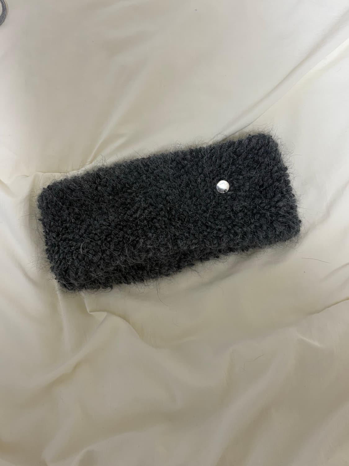 뉴욕웍스 코인 헤어밴드 반다나(차콜) 상품이미지2