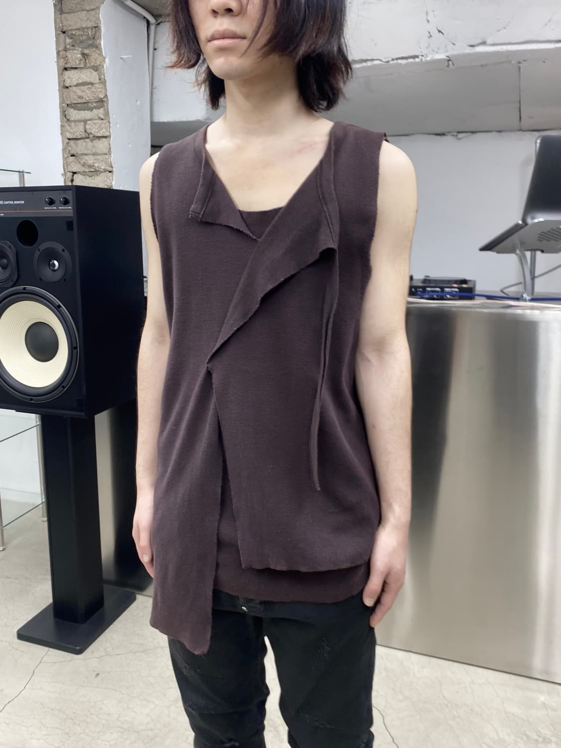 BED J.W. FORD 레이어드 슬리브리스 상품이미지1