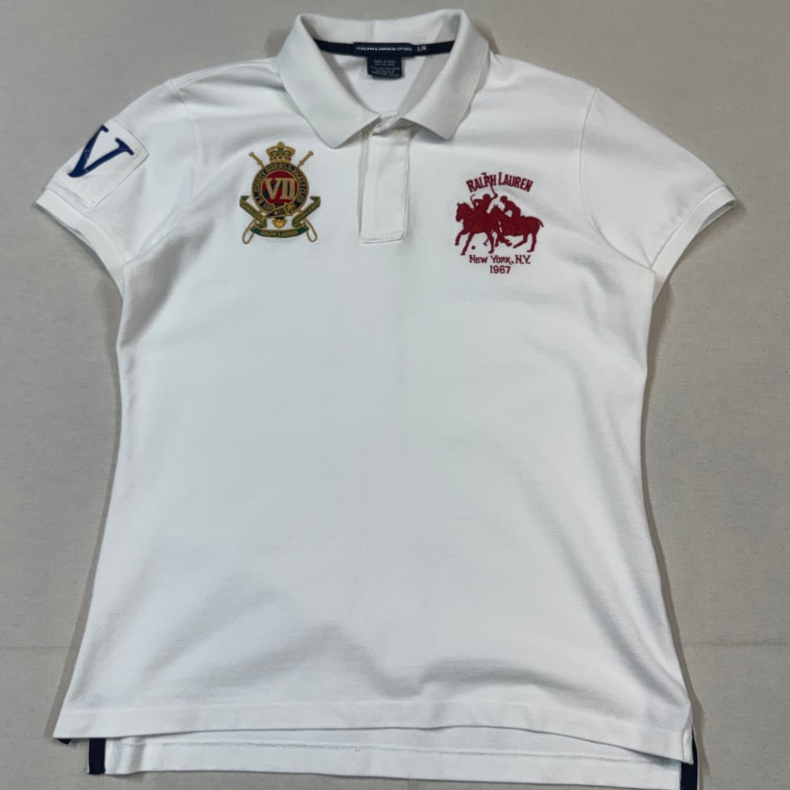 L) 폴로 랄프로렌 빅포니 기마로고 반팔 카라티 피케 셔츠 상품이미지2