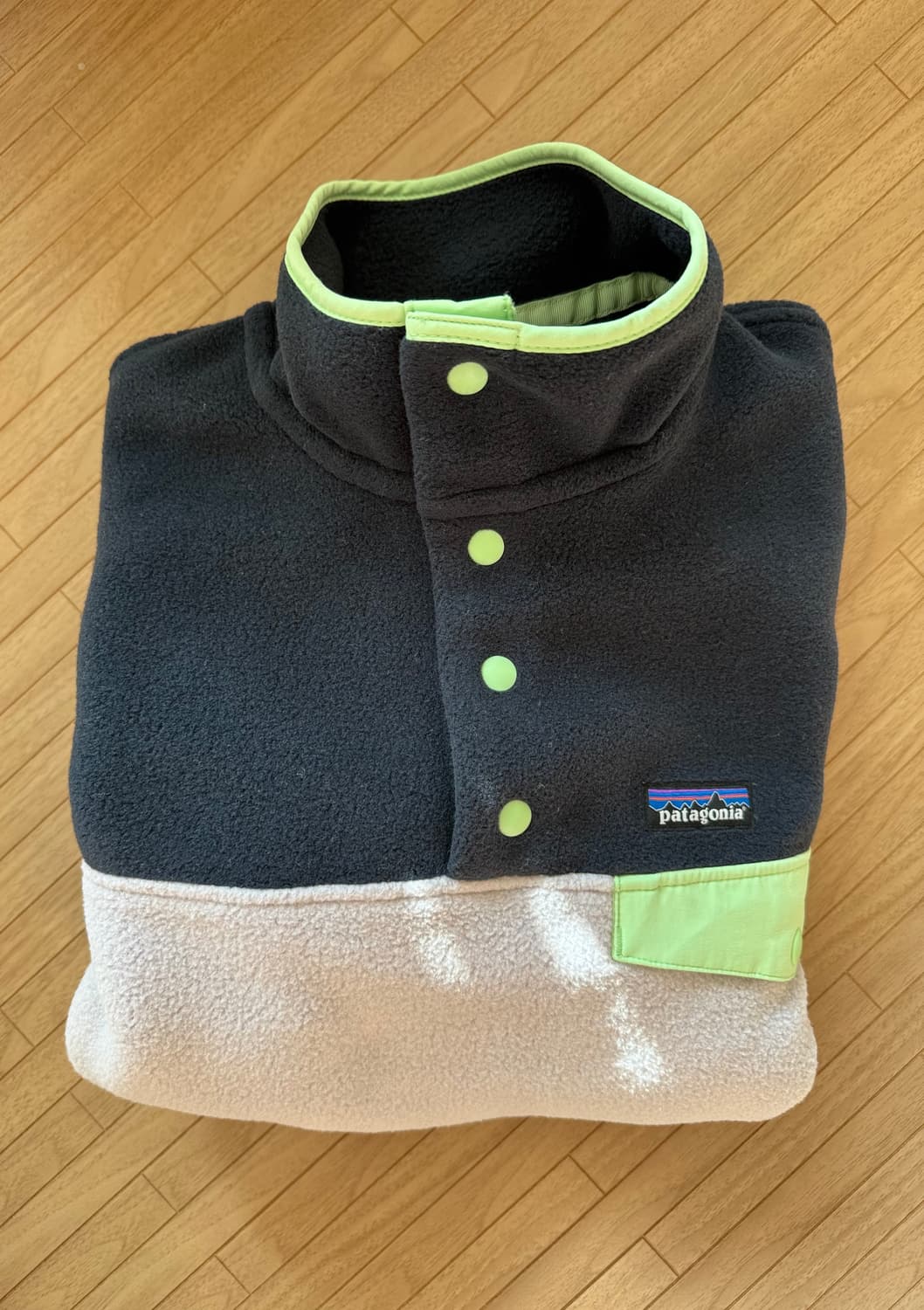 파타고니아 LW 신칠라 스냅티 풀오버 에코퍼플 새제품 상품이미지6