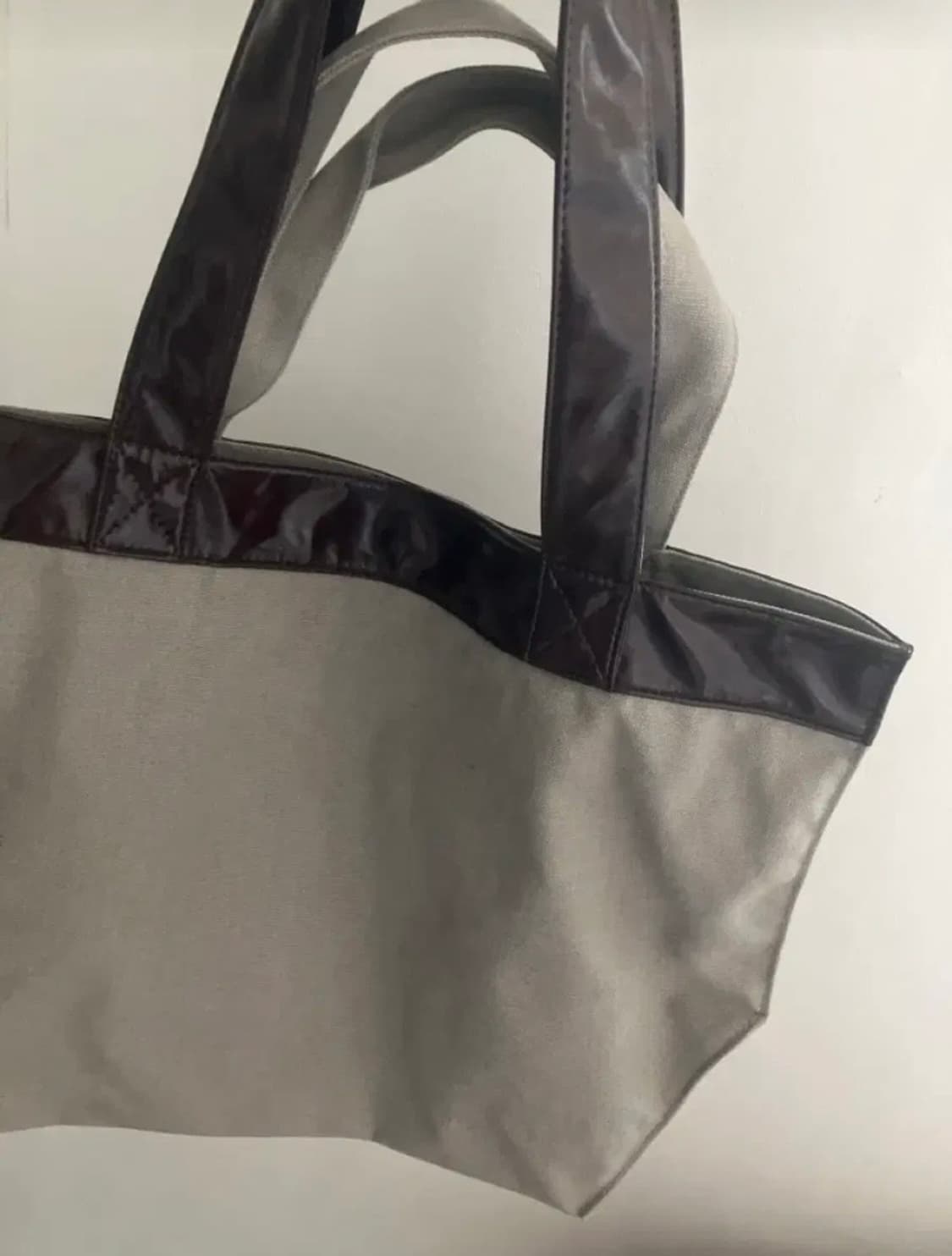 솔티페블 LEATHER EDGE CANVAS BAG 상품이미지2