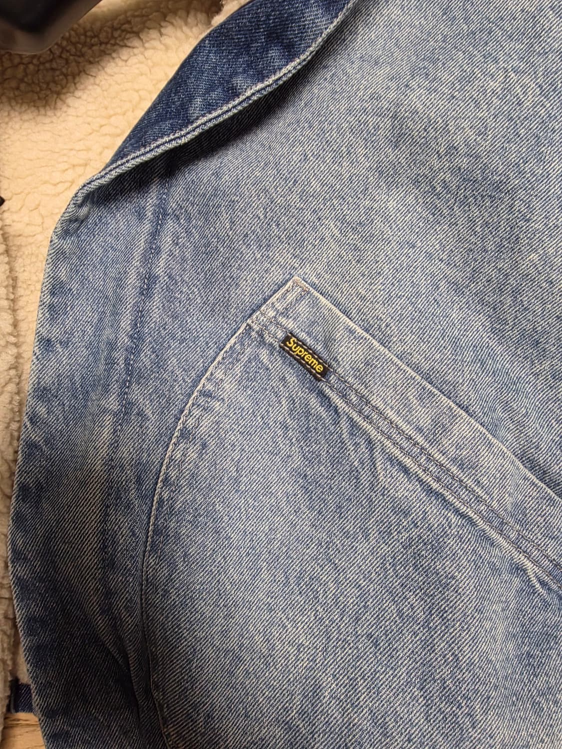 슈프림포우셔링 봄버 M사이즈 상품이미지4