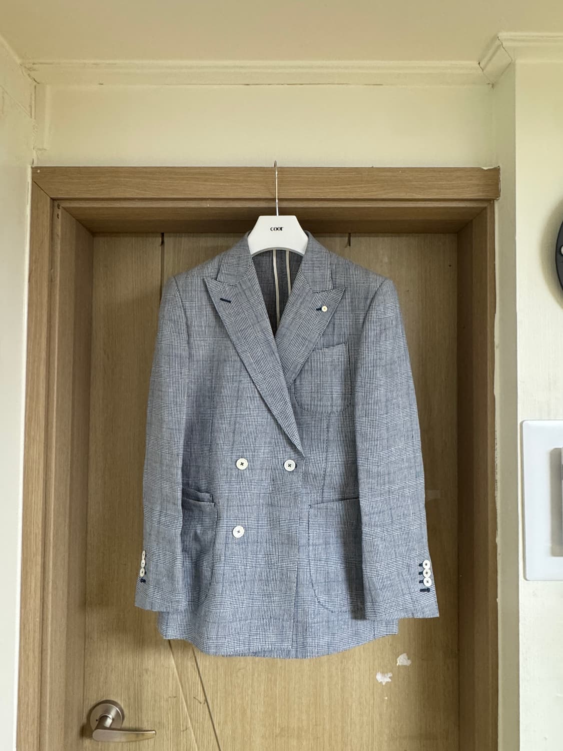 반하트 디 알바자 린넨 더블 자켓 100 상품이미지1