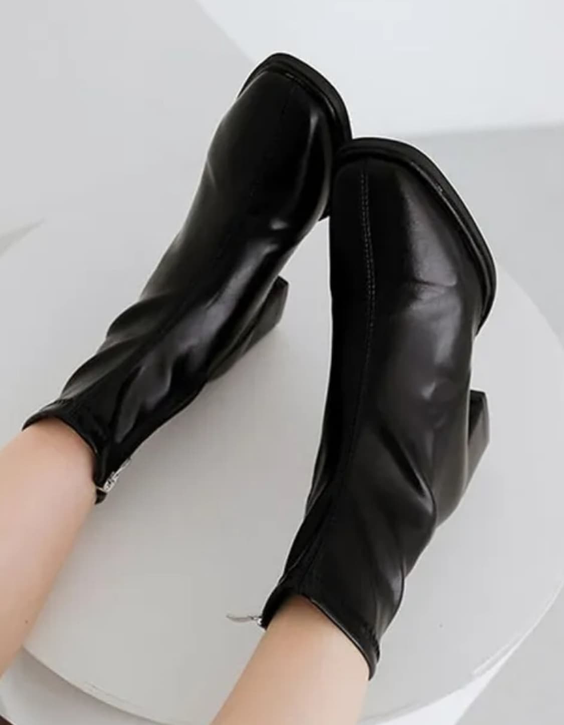 스퀘어 삭스 앵클 부츠 5cm 230 상품이미지1