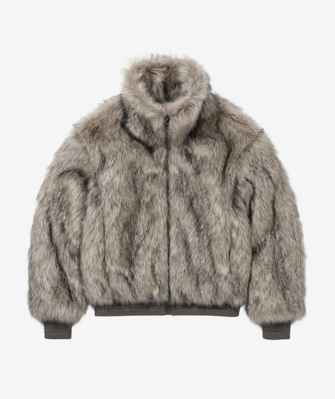 웰빙익스프레스 퍼자켓 그레이 S 상품이미지1