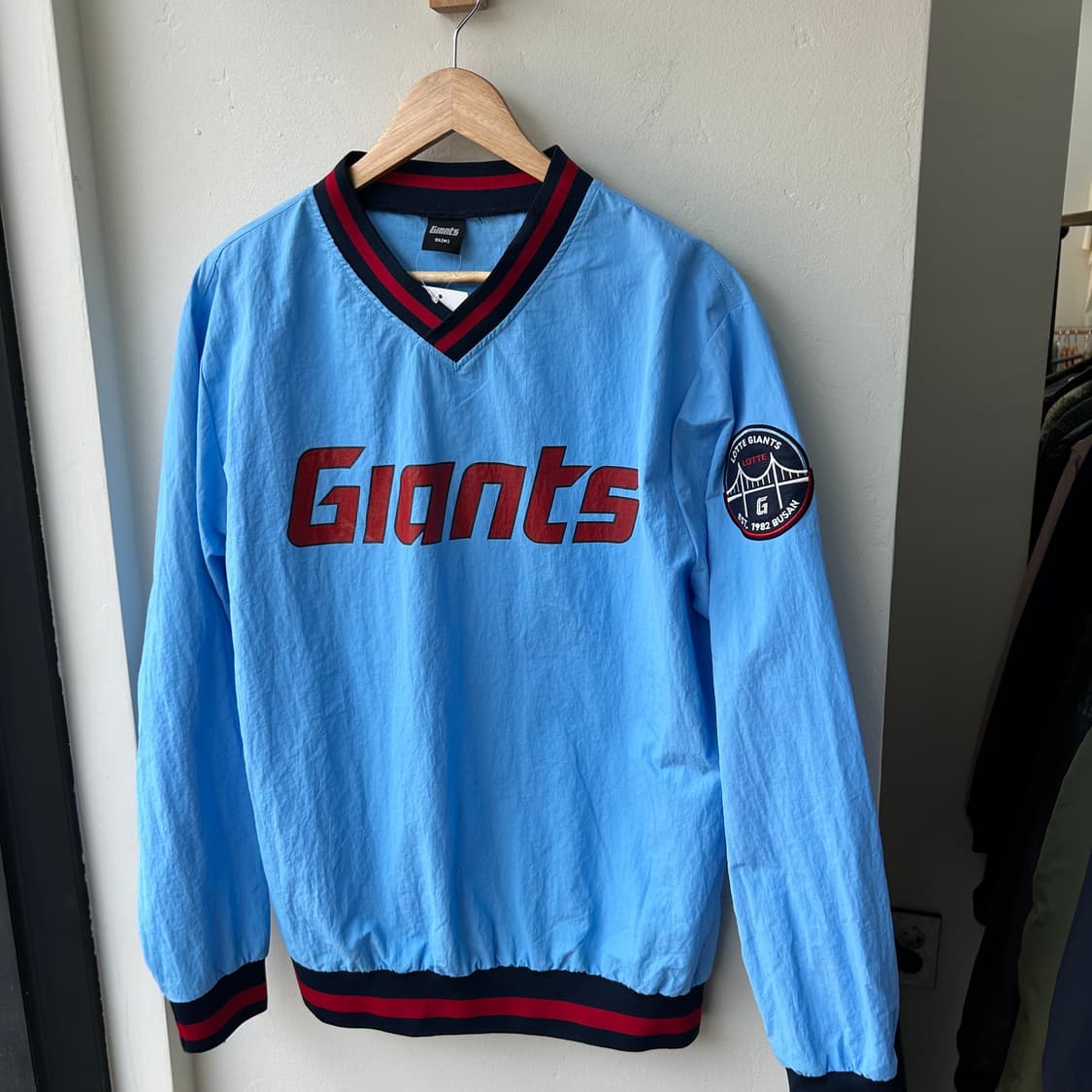 롯데 자이언츠 바다 바람막이 웜업 상품이미지2