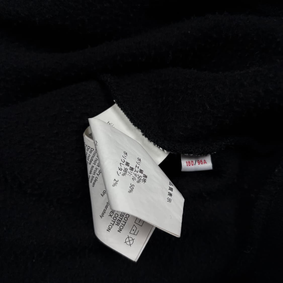 에이프 블랙컬러 빅로고 맨투맨 상품이미지6