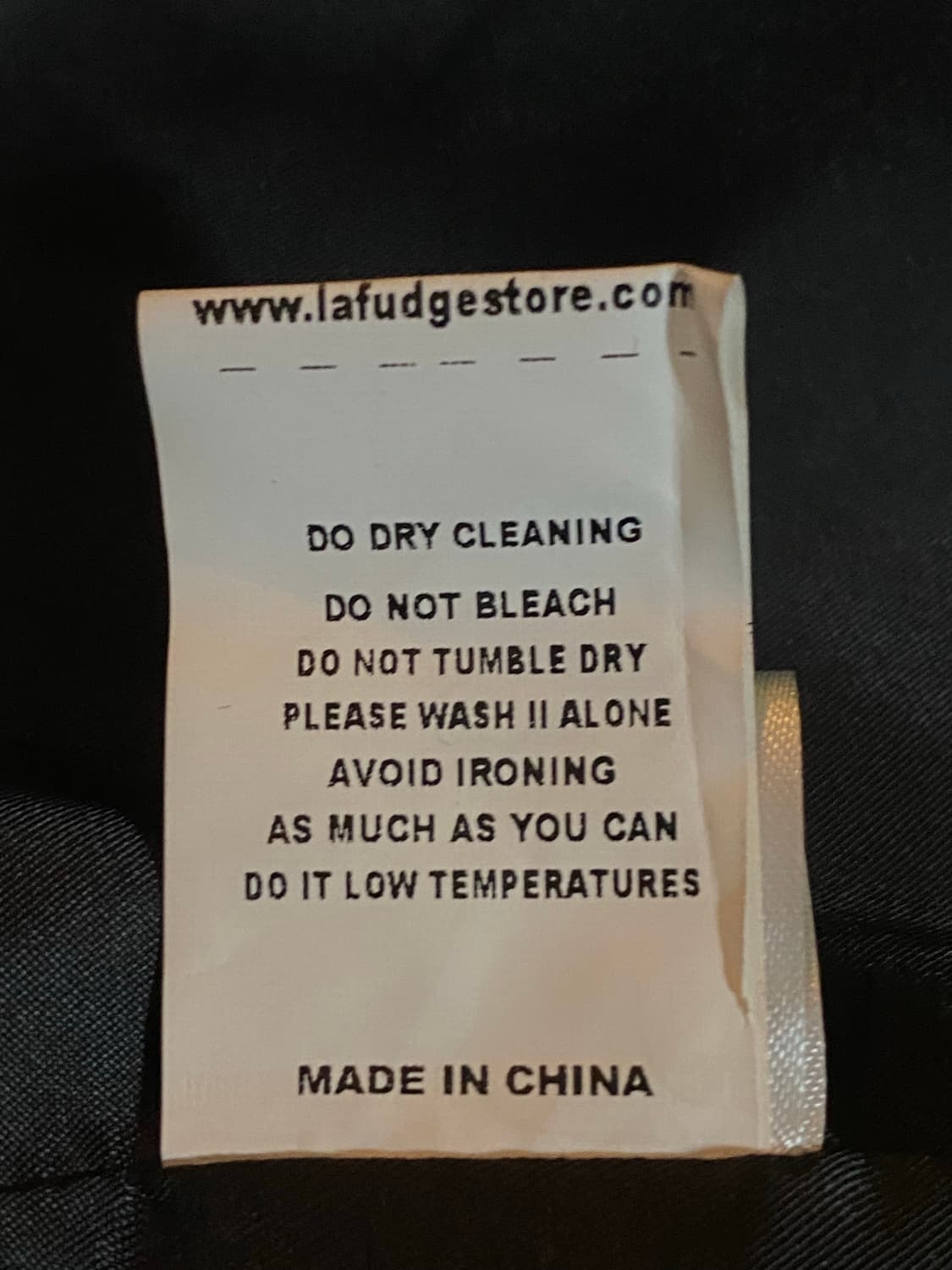 Lafudge Store - 라퍼지 아워 맨 블랙 울 코트 L 상품이미지10