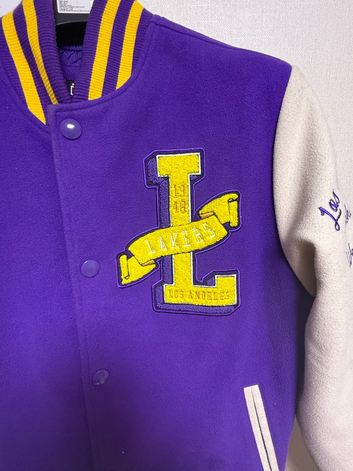 MLB LA 레이커스 바시티 자켓 상품이미지3