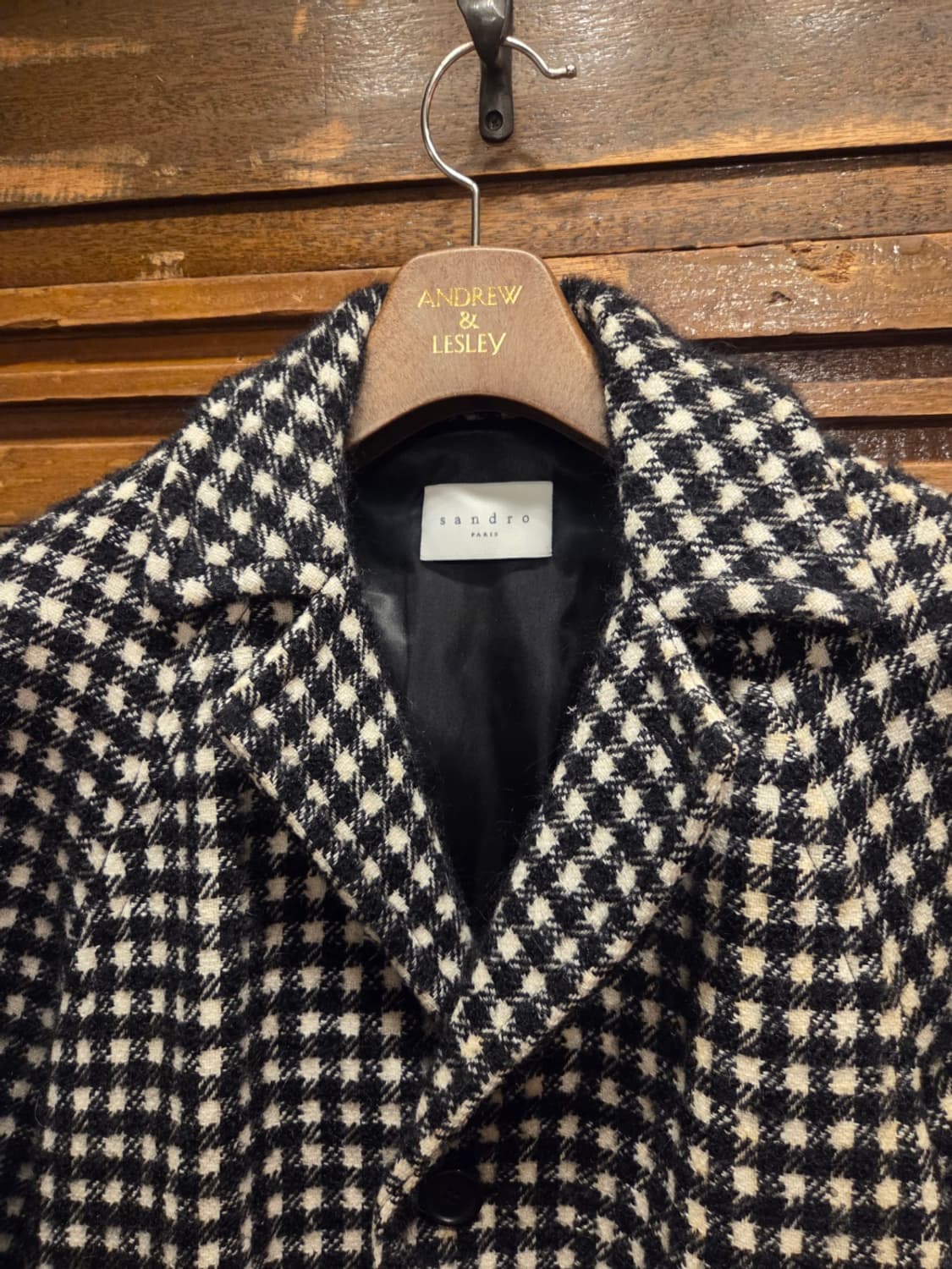 산드로 트위드코트 상품이미지8