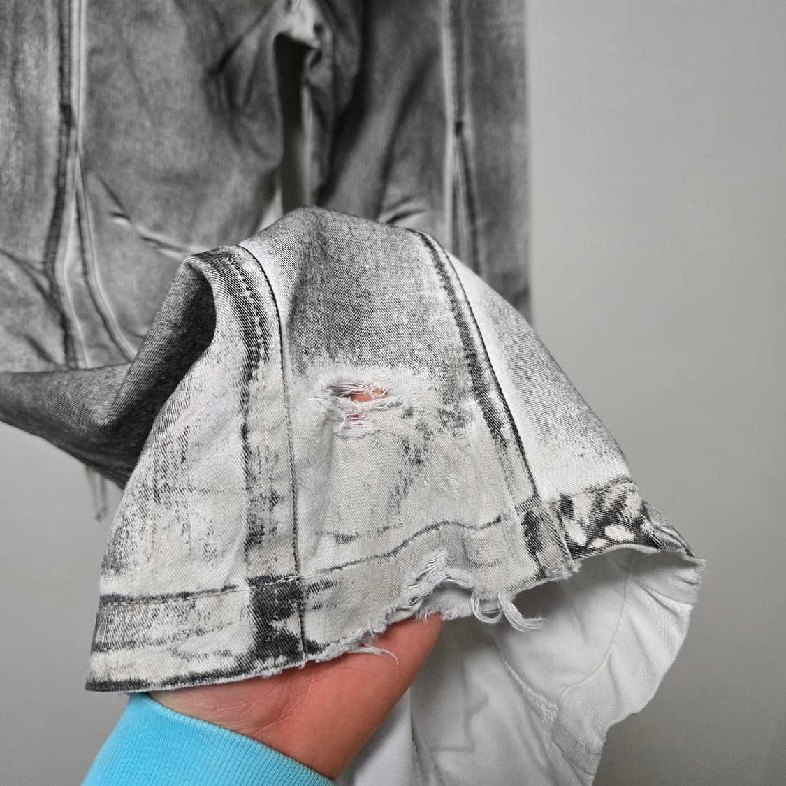 나체 슬레이 워싱 팬츠 /여성 바지/남성 바지 상품이미지7