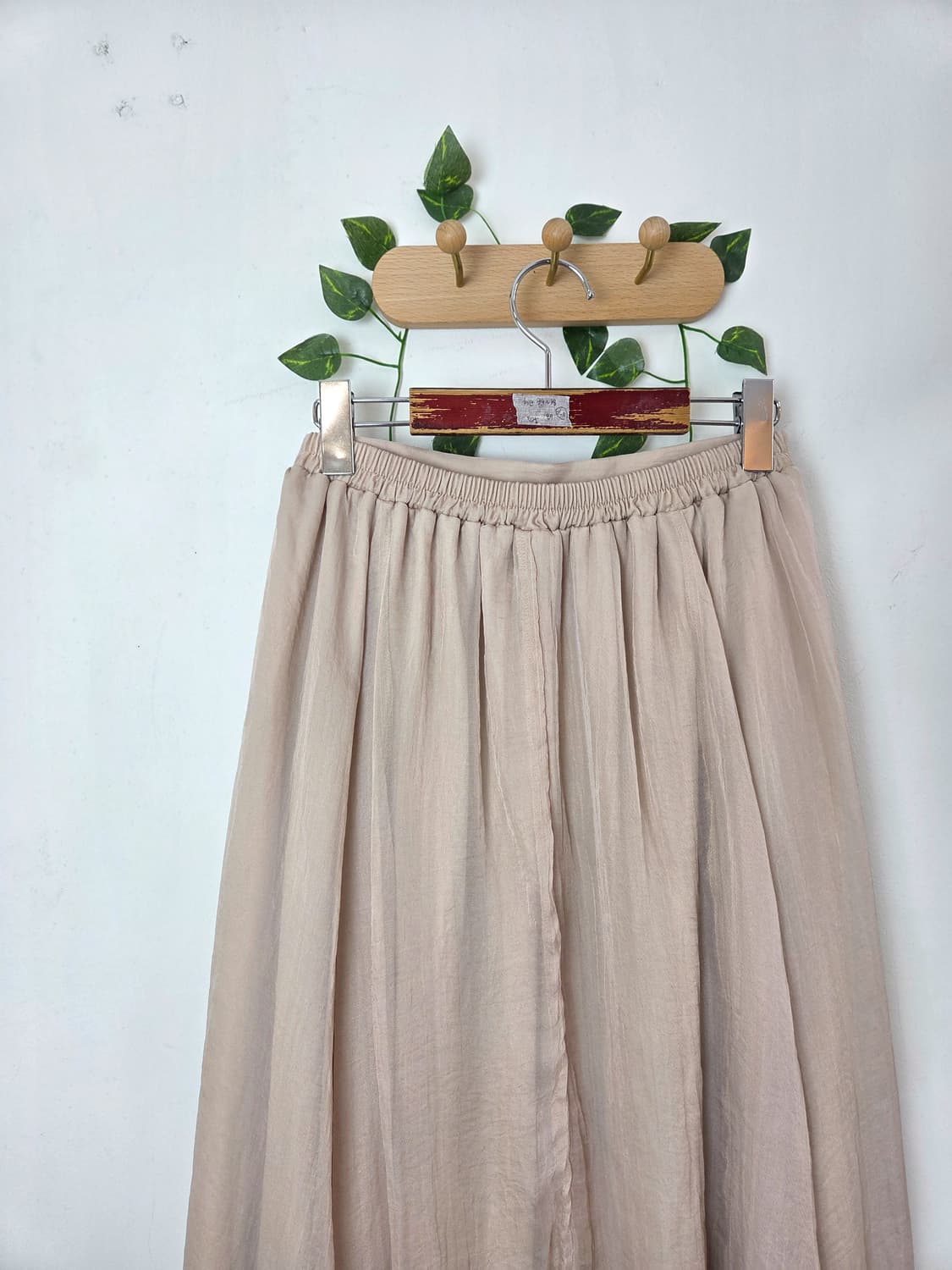 여리여리 핑크 롱스커트 상품이미지5