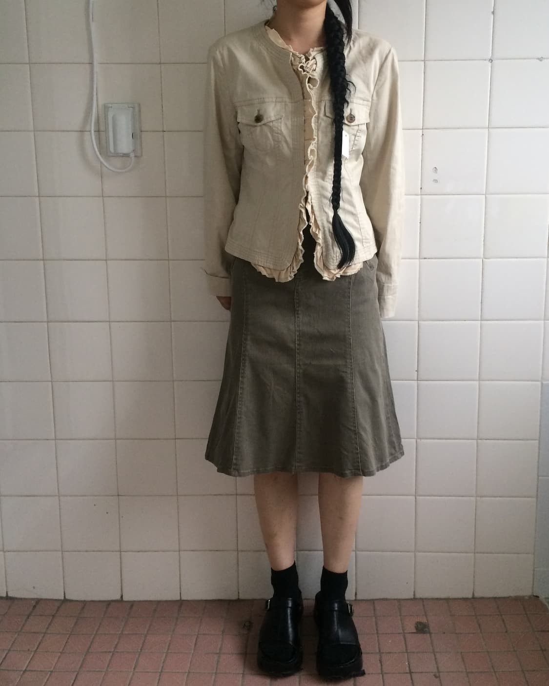 Line detail jacket 상품이미지1