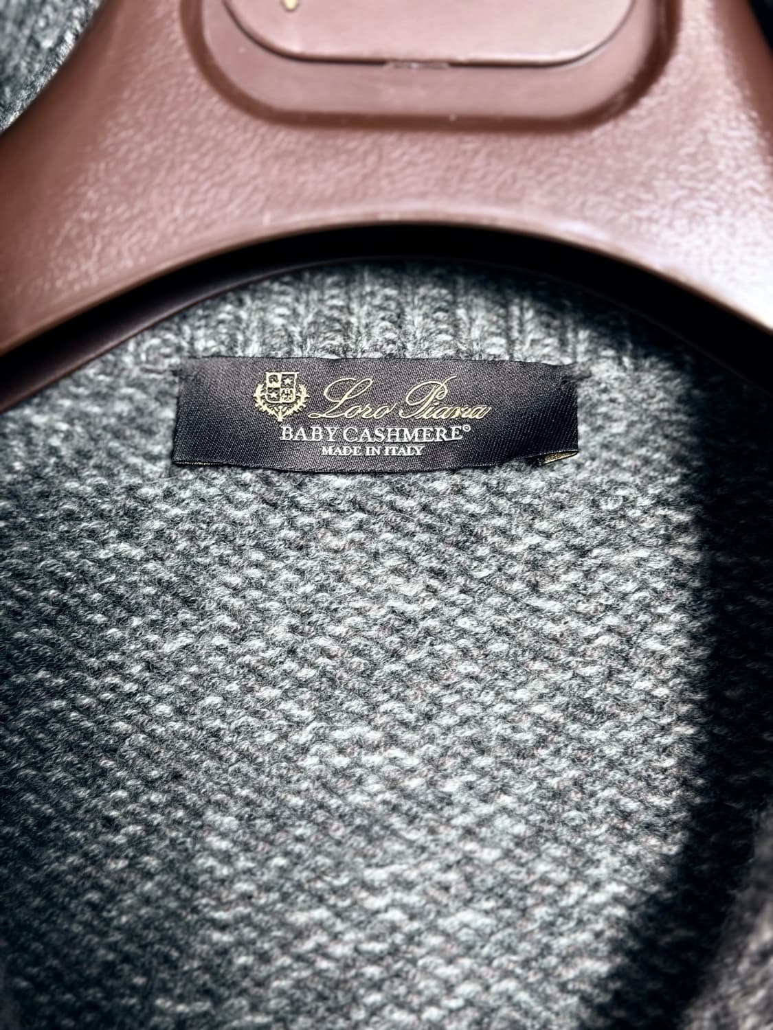 (명작,강추👍)로로피아나 베이비 캐시미어 집업 스웨터 니트 상품이미지5