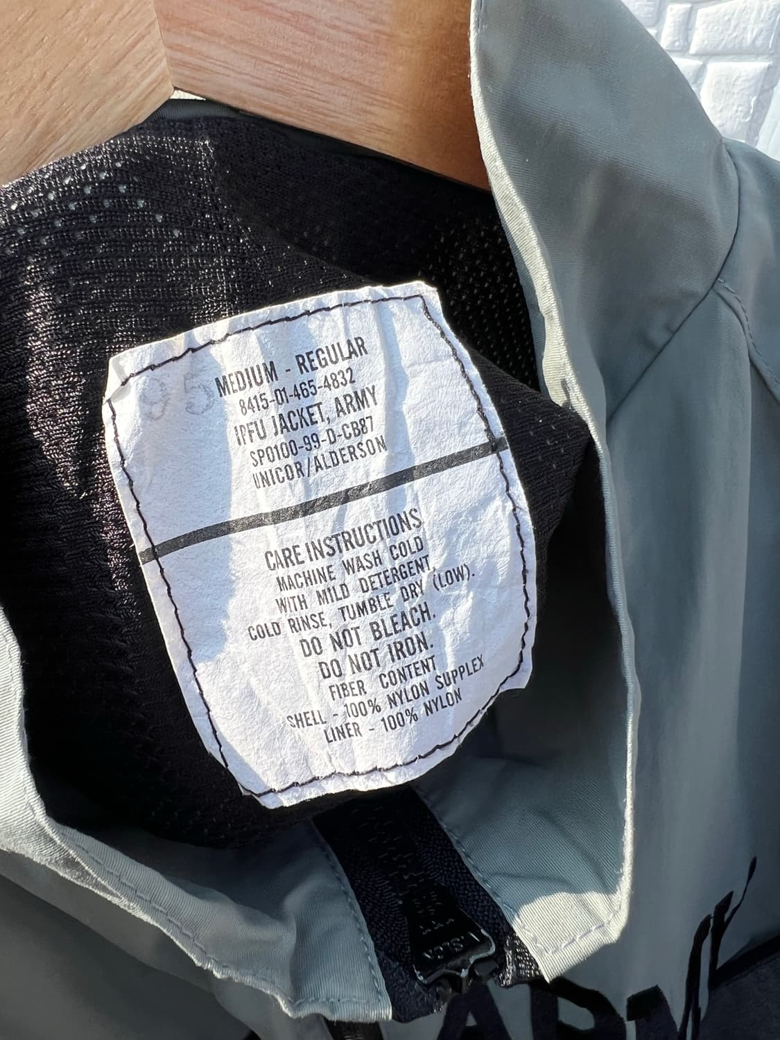 U.S ARMY IPFU 윈드브레이커 자켓 상품이미지5