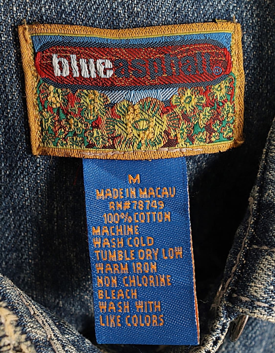 blue asphalt Denim Jacket 상품이미지9