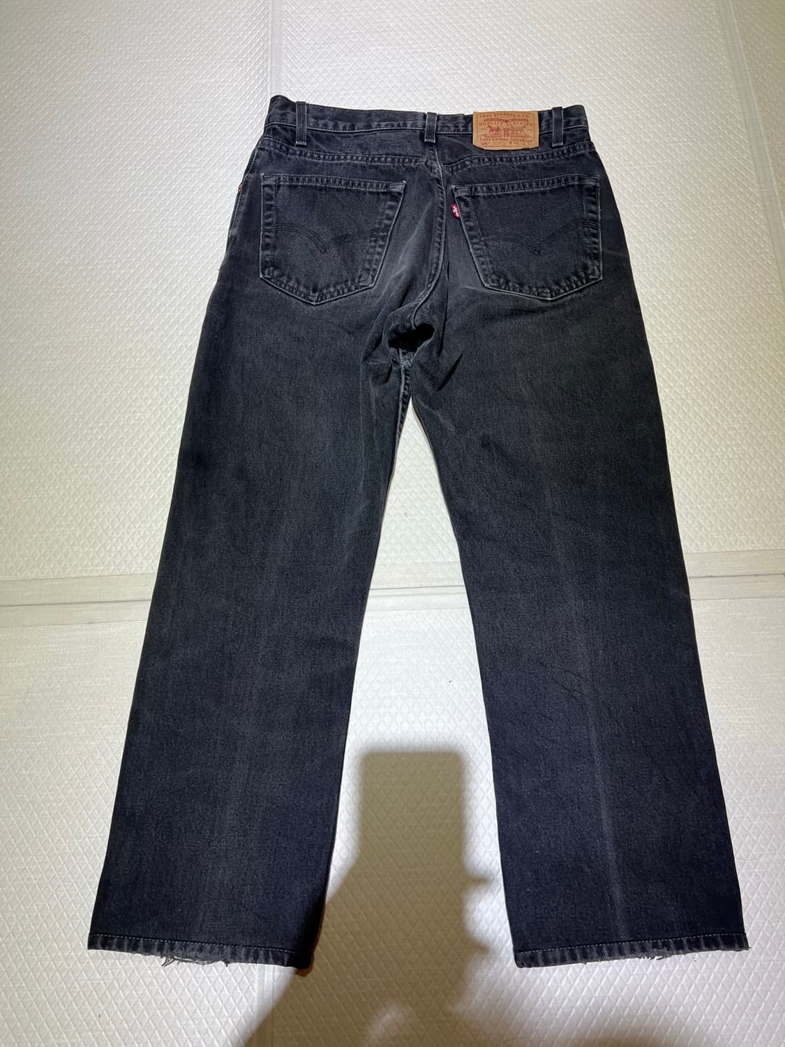 리바이스/ 빈티지 usa 505 흑청 데님 팬츠 / 30  상품이미지6
